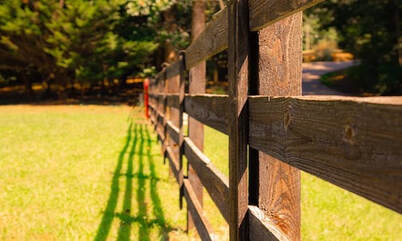Wooden Rail Fencing in Valdosta, GA